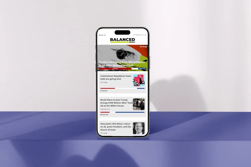 AI Balanced News App